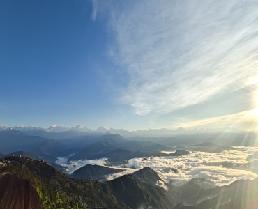 Beyond the Mountains: A Sunrise Journey from Nagarkot