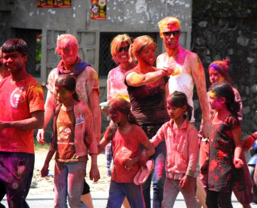 Festival of Colors in Nepal - Holi: A Vibrant Celebration of Spring and Unity