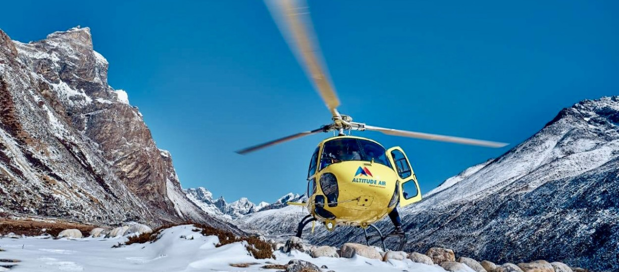 Everest Base Camp Helicopter tour with landing from Kathmandu