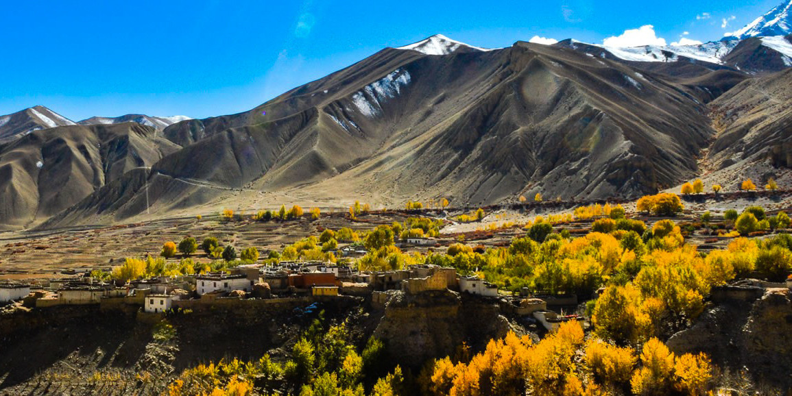 Upper Mustang in Autumn