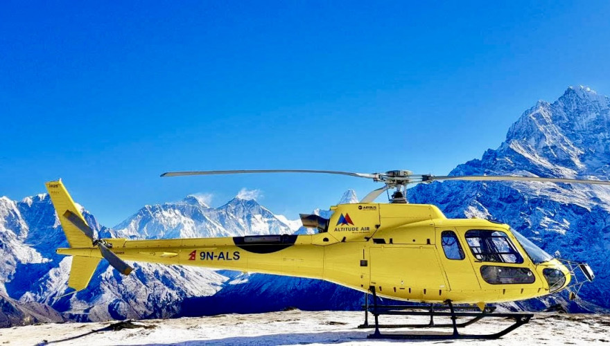 Everest Base Camp Helicopter tour with landing from Kathmandu